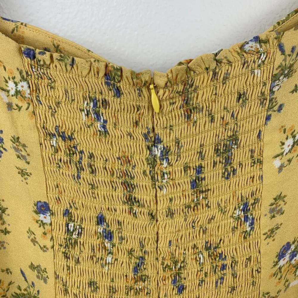 NWT Reformation Lillet Floral Mini Dress Size 12 - Picture 9 of 15